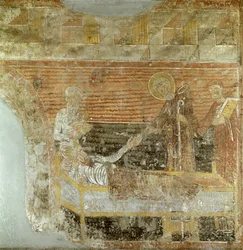 St. Severinus (gest. 507) heilt Clovis I (465-511)